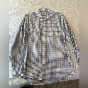 Jos. A Bank checkered dress shirt